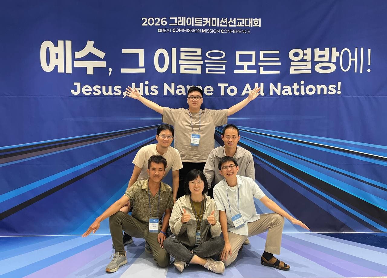 Des membres de YEF Hong Kong à la Conférence missionnaire de la Grande Commission